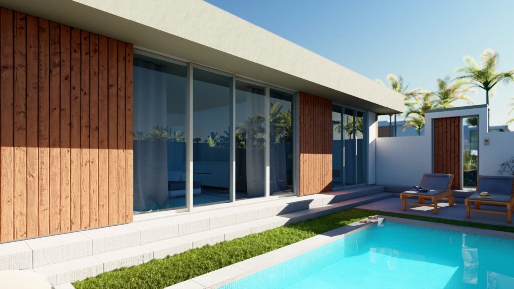 Leasehold new villa kerobokan