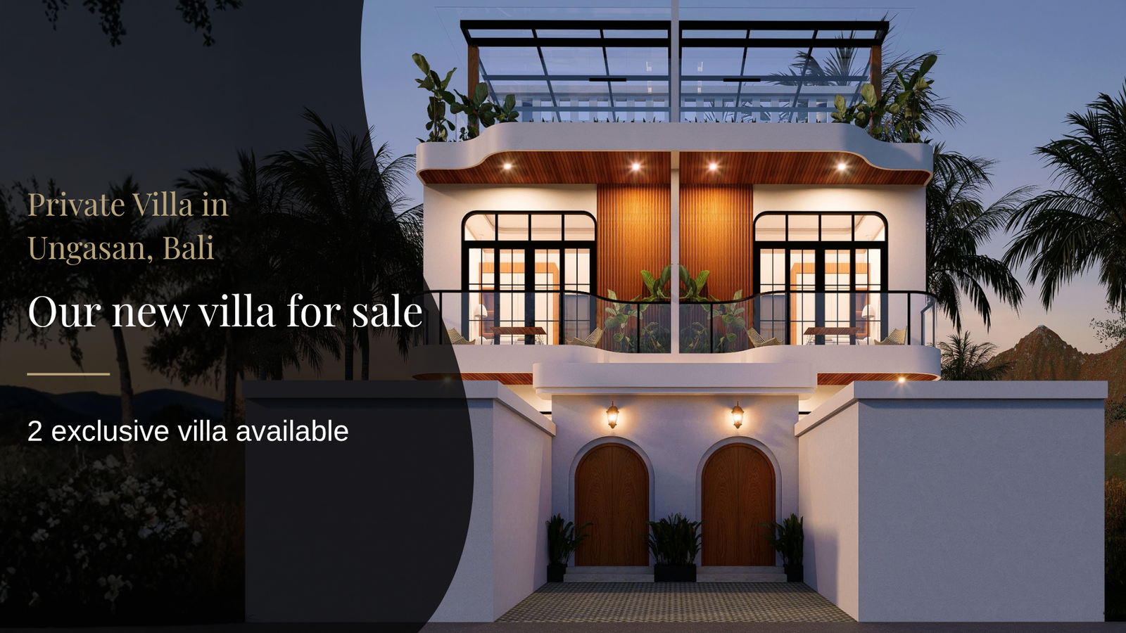 Leasehold villa long term Ungasan with pool 3BR